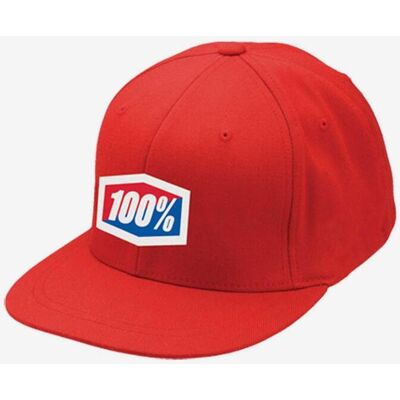 100 Percent Kappe 100% Icon rot - S-M unisex 100 Percent Kappe 100% Icon rot - S-M unisex
