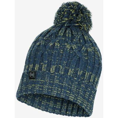 Mütze Buff Knitted Polar Hat Idun PrimaLoft Denim blau/gelb male Mütze Buff Knitted Polar Hat Idun PrimaLoft Denim blau/gelb male