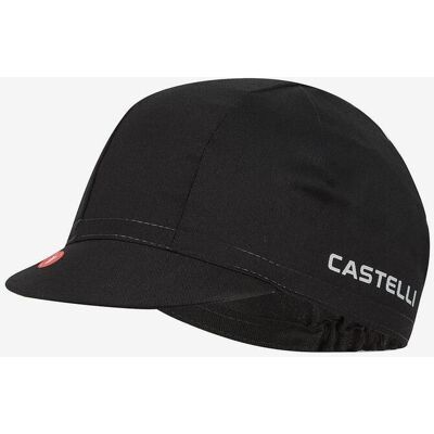 Castelli Logo Kappe schwarz unisex Castelli Logo Kappe schwarz unisex