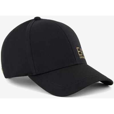 EA7 Baseball Kappe rein schwarz - XS unisex EA7 Baseball Kappe rein schwarz - XS unisex