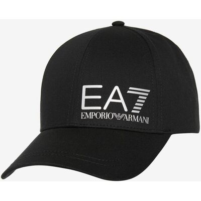 EA7 Baseball Kappe pechschwarz/grau - XS unisex EA7 Baseball Kappe pechschwarz/grau - XS unisex