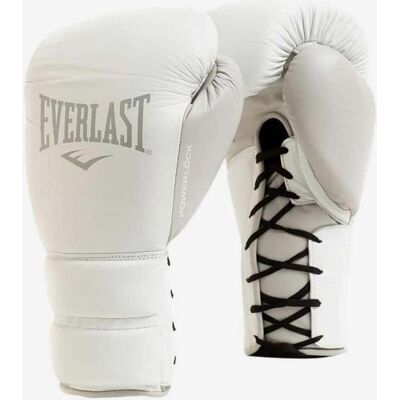 Handschuhe Everlast Powerlock 2 Pro Lace 12 weiß schwarz - 16 unisex Handschuhe Everlast Powerlock 2 Pro Lace 12 weiß schwarz - 16 unisex