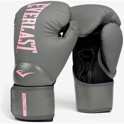 Everlast Elite 2 Handschuhe grau rosa - 12 unisex Everlast Elite 2 Handschuhe grau rosa - 12 unisex