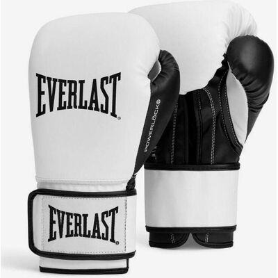 Everlast Powerlock OG Training Handschuhe weiß/schwarz - 14 male Everlast Powerlock OG Training Handschuhe weiß/schwarz - 14 male