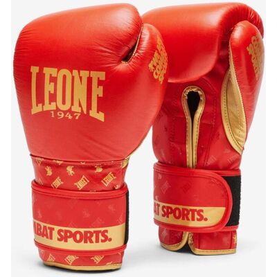 Leone1947 Orangene Leder Boxhandschuhe - Boxhandschuhe Leone1947 Orangene Leder Boxhandschuhe - Boxhandschuhe
