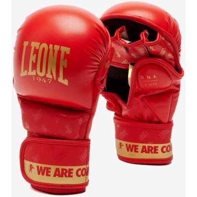 Leone 1947 MMA Amateur DNA Handschuhe rot/gold - XL unisex Leone 1947 MMA Amateur DNA Handschuhe rot/gold - XL unisex