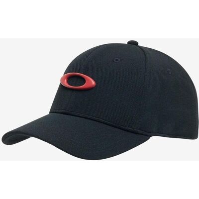 Oakley Tincan Kappe schwarz rot - S-M unisex Oakley Tincan Kappe schwarz rot - S-M unisex
