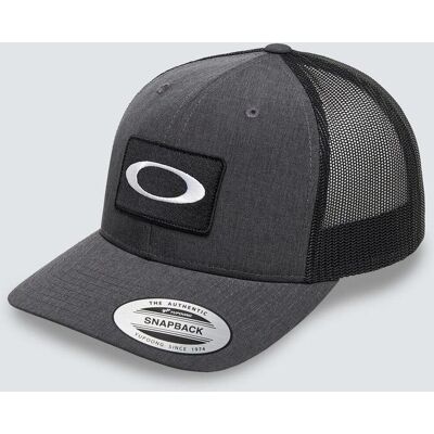 Oakley Original Trucker Kappe dunkelgrau male Oakley Original Trucker Kappe dunkelgrau male