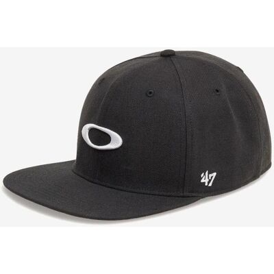 Oakley Oakley B1B Ellipse Kappe pechschwarz/weiß unisex Oakley Oakley B1B Ellipse Kappe pechschwarz/weiß unisex