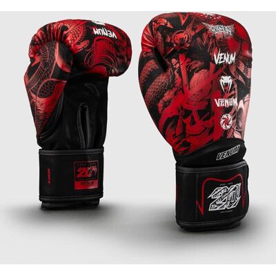 Venum 20th Anniversary Boxing Handschuhe schwarz rot - 16 male Venum 20th Anniversary Boxing Handschuhe schwarz rot - 16 male