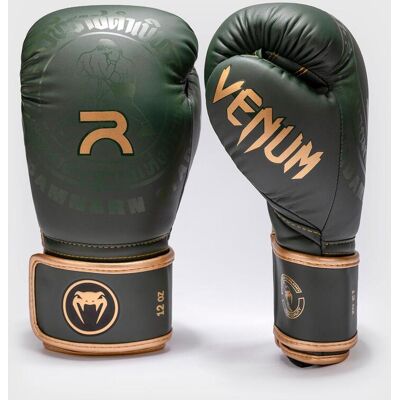 Venum x Rajadamnern Handschuhe grün gold - 12 male Venum x Rajadamnern Handschuhe grün gold - 12 male