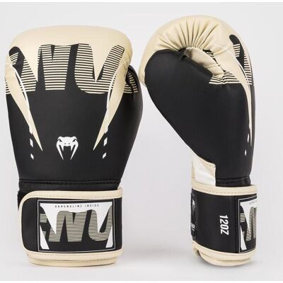 Venum Adrenaline Boxing Handschuhe schwarz beige - 10 male Venum Adrenaline Boxing Handschuhe schwarz beige - 10 male