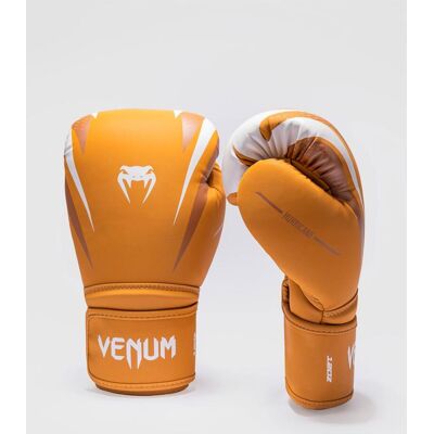 Venum Hurricane Handschuhe orange weiß - 12 male Venum Hurricane Handschuhe orange weiß - 12 male