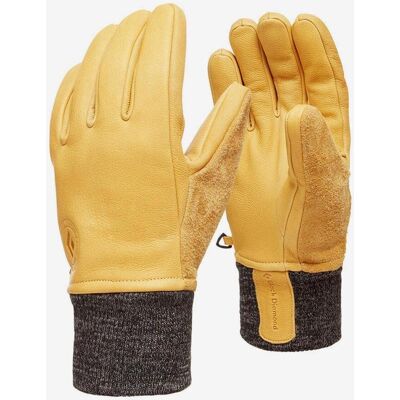 Handschuhe Black Diamond Dirt Bag gelb/grau - S unisex Handschuhe Black Diamond Dirt Bag gelb/grau - S unisex
