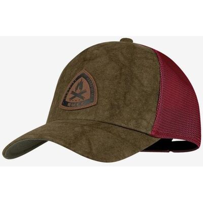 Buff Trucker Kappe braun/rot unisex Buff Trucker Kappe braun/rot unisex