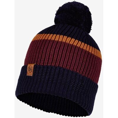 Buff Knitted Elon Night Mütze marineblau/granatrot/orange unisex Buff Knitted Elon Night Mütze marineblau/granatrot/orange unisex