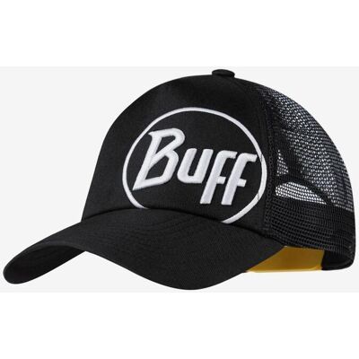 Buff Trucker Logo Kappe schwarz weiß unisex Buff Trucker Logo Kappe schwarz weiß unisex