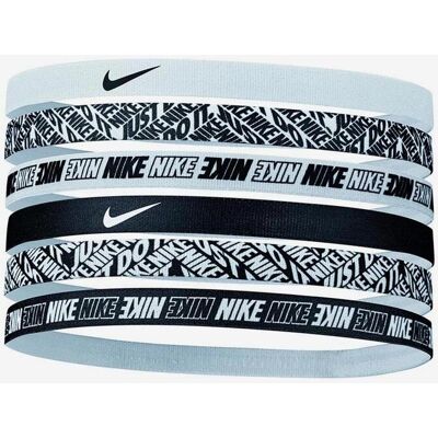Nike Print Stirnband schwarz/weiß (6er-Pack) unisex Nike Print Stirnband schwarz/weiß (6er-Pack) unisex