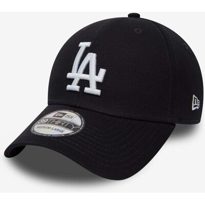 New Era 39THIRTY League Basic Los Angeles Dodgers Kappe schwarz/weiß - S-M unisex New Era 39THIRTY League Basic Los Angeles Dodgers Kappe schwarz/weiß - S-M unisex
