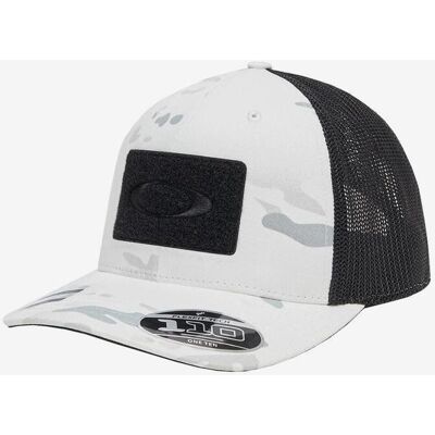 Oakley SI Multicam 110 Snapback Kappe weiß/schwarz male Oakley SI Multicam 110 Snapback Kappe weiß/schwarz male