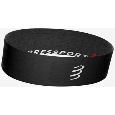 Compressport Free Belt Laufgürtel schwarz/weißes Logo - XL-XXL male Compressport Free Belt Laufgürtel schwarz/weißes Logo - XL-XXL male