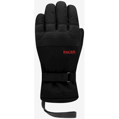 Racer Easy Handschuhe schwarz rot - 8 male Racer Easy Handschuhe schwarz rot - 8 male