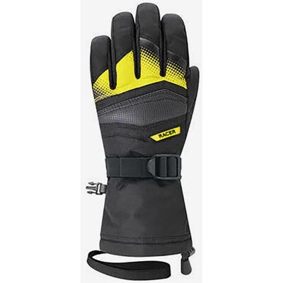Handschuhe Racer Venom 4 Schwarz Gelb - 6 unisex Handschuhe Racer Venom 4 Schwarz Gelb - 6 unisex