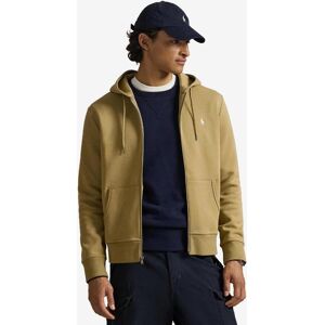 Ralph Lauren Double Knit Full Zip Hoodie beige dunkel - M male Ralph Lauren Double Knit Full Zip Hoodie beige dunkel - M male