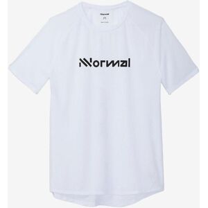 NNormal Race Weiß Schwarz Leichte Lauf-T-Shirt - Laufen NNormal Race Weiß Schwarz Leichte Lauf-T-Shirt - Laufen