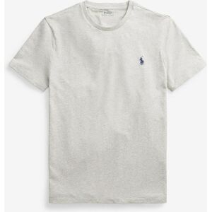 Ralph Lauren Custom Slim Fit T-Shirt kurzarm grau blau grau/blau - L male Ralph Lauren Custom Slim Fit T-Shirt kurzarm grau blau grau/blau - L male