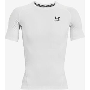 Under Armour HeatGear Compression T-Shirt weiß/schwarz - S male Under Armour HeatGear Compression T-Shirt weiß/schwarz - S male