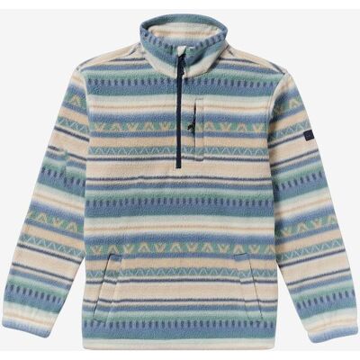 Billabong Boundary Half Zip Fleecejacke hellblau beige - XL male Billabong Boundary Half Zip Fleecejacke hellblau beige - XL male
