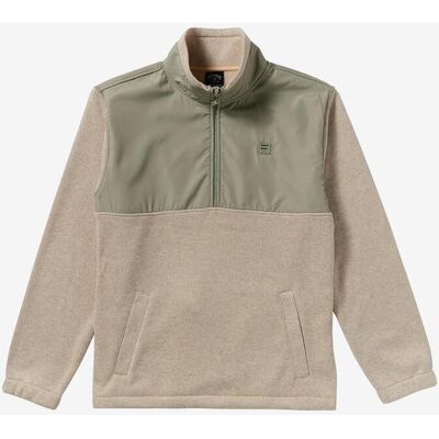 Billabong Boundary Blocked Fleecejacke beige grün - L male Billabong Boundary Blocked Fleecejacke beige grün - L male
