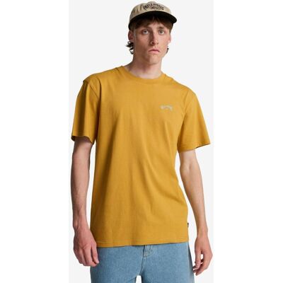 Billabong Arch Wave T-Shirt dunkelgelb - S male Billabong Arch Wave T-Shirt dunkelgelb - S male