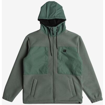 Billabong Boundary Sherpa Jacke dunkelgrün - S male Billabong Boundary Sherpa Jacke dunkelgrün - S male