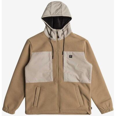 Billabong Boundary Sherpa Jacke beige - S male Billabong Boundary Sherpa Jacke beige - S male