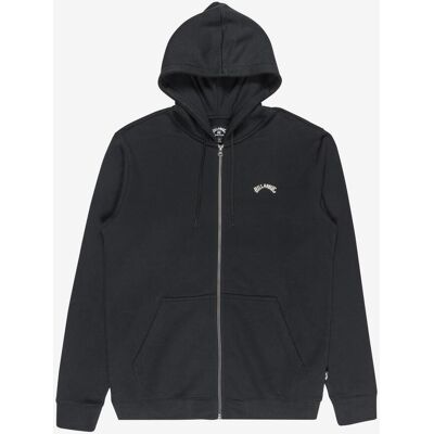 Billabong Arch Full Zip Hoodie schwarz - S male Billabong Arch Full Zip Hoodie schwarz - S male