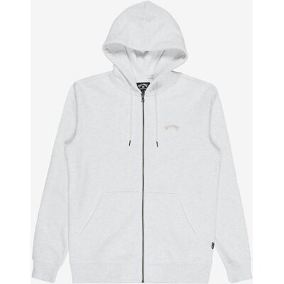 Billabong Arch Full Zip Hoodie weiß - M male Billabong Arch Full Zip Hoodie weiß - M male