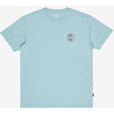 Billabong Rotor Fill T-Shirt hellblau - S male Billabong Rotor Fill T-Shirt hellblau - S male