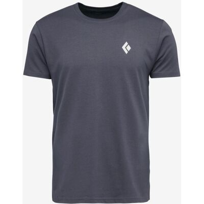 Black Diamond Backcountry Stamp T-Shirt kurzarm kohlegrau - M male Black Diamond Backcountry Stamp T-Shirt kurzarm kohlegrau - M male