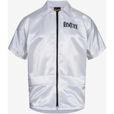 Benlee Rutland Full Zip T-Shirt weiß/schwarz - L male Benlee Rutland Full Zip T-Shirt weiß/schwarz - L male