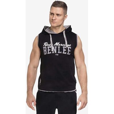 Benlee Epperson Hoodie ärmellos schwarz/grau - S male Benlee Epperson Hoodie ärmellos schwarz/grau - S male