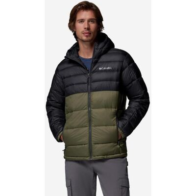 Columbia Buck Butte II Insulated Kapuzenjacke khakigrün schwarz - L male Columbia Buck Butte II Insulated Kapuzenjacke khakigrün schwarz - L male