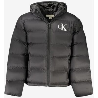 Calvin Klein Jeans Monogram Nylon Puffer Jacke schwarz - XL male Calvin Klein Jeans Monogram Nylon Puffer Jacke schwarz - XL male