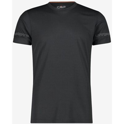CMP Color Block T-Shirt schwarz karbon - 52 male CMP Color Block T-Shirt schwarz karbon - 52 male