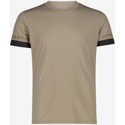 CMP Color Block T-Shirt braun hellbeige - 50 male CMP Color Block T-Shirt braun hellbeige - 50 male