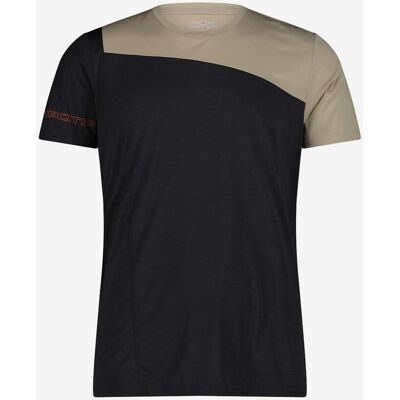 CMP Ultralight Technical Kurzarm T-Shirt grau beige schwarz - 48 male CMP Ultralight Technical Kurzarm T-Shirt grau beige schwarz - 48 male