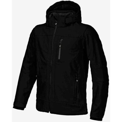 CMP Softshell Zip Hood Schwarze Jacke - S male CMP Softshell Zip Hood Schwarze Jacke - S male