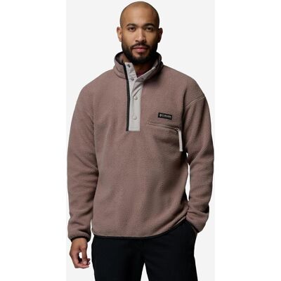 Columbia Helvetia II Half Snap Fleecejacke braun taupe hellgrau - S male Columbia Helvetia II Half Snap Fleecejacke braun taupe hellgrau - S male