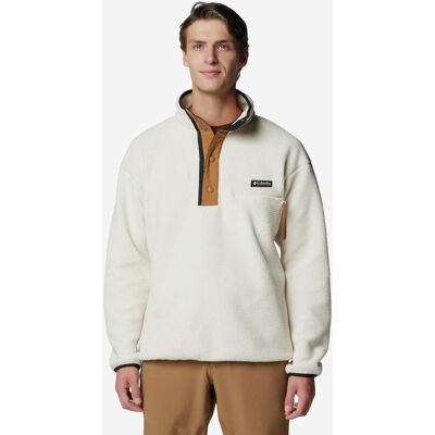 Columbia Helvetia II Half Snap Fleecejacke weiß Kreide - XL male Columbia Helvetia II Half Snap Fleecejacke weiß Kreide - XL male